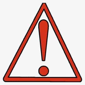 Red Triangle With A Red Exclamation Mark Inside Of - Traffic Sign