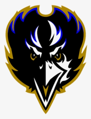 Baltimore Ravens Raven - Baltimore Ravens 1996 Logo