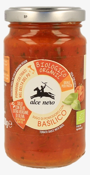 Organic Tomato And Basil Sauce - Alce Nero Organic Porcini, 200g