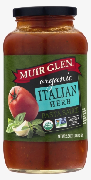 Muir Glen Organic Pasta Sauce, Italian Herb, No Sugar - Muir Glen Organic Pasta Sauce, Italian Herb - 25.5