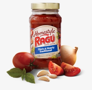 Homestyle Thick & Hearty Traditional Sauce - Ragu Homestyle Thick And Hearty Traditional Sauce
