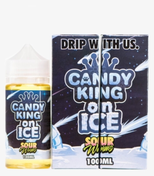 Candy King Sour Worms On Ice 100ml - Electronic Cigarette Aerosol And Liquid