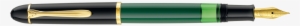 Se M120 Green-black Fountain Pen F - Green