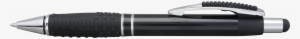 #691 Bandero Stylus Black Pen W/silver Trim & Black - Stylus