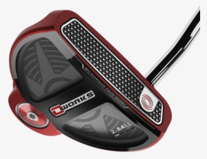 Odyssey O Works Red 2 Ball Putter Discountdansgolf - Odyssey O Works 2 Ball Putter