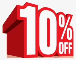 10 Percent Off Png Download Image - 10 Percent Off Sale