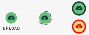 The Perennial Upload Button - Circle