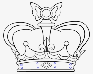 Drawn Crown Simple - Easy Drawing Of A Crown
