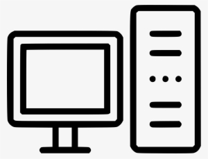 Pc Computer Server Desktop - Ordinateur Fixe Pictogramme