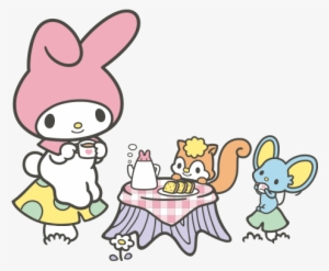 Sanrio Characters My Melody Risu Flat Image008 - My Melody Characters