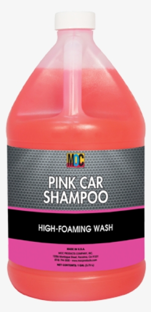 Pink Car Shampoo