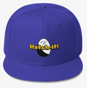 Hatch It Logo Large Mockup Front Royal - Partial 3d Puff Embroidery