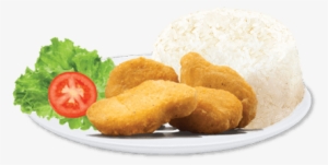 Chicken Nuggets & Rice - Chicken Nuggets With Rice