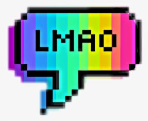 Lmao Love Sticker Awsome Remix Balloon Colorful Rainbow - Wanna One Logo Transparent