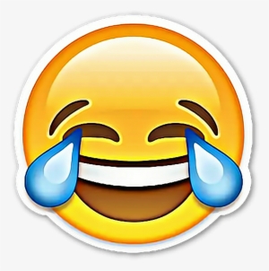 Lol Lmao Laugh Laughing Emogi Yellow Laughingemojj - Crying Emoji Transparent Background