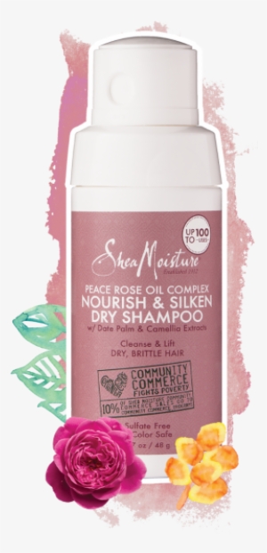Peace Rose Oil Complex Nourish & Silken Dry Shampoo - Sheamoisture Peace Rose Nourish & Silken Dry Shampoo