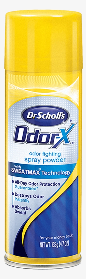 Front Of Dr - Dr. Scholl's Odor X All Day Deodorant Powder-6.25 Oz.