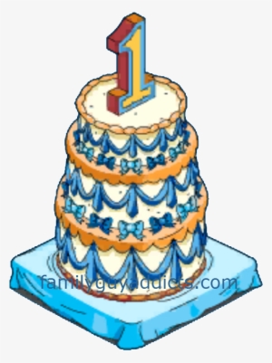 1 Year Anniversary Cake - Cake