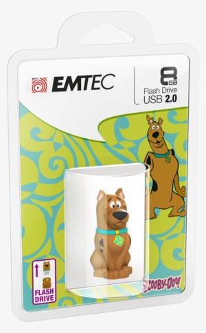 Scooby Doo Cardboard 8gb - Usb Scooby Doo Emtec
