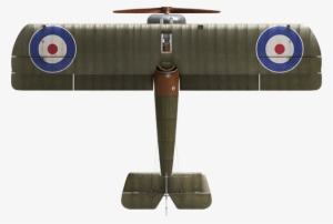 Airplane Top View Png Download - Sopwith Camel Top View