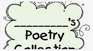 poem clipart folder - poetry folder cover