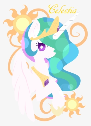 Snow Angel, Princess Celestia, Safe, Simple Background, - Cartoon