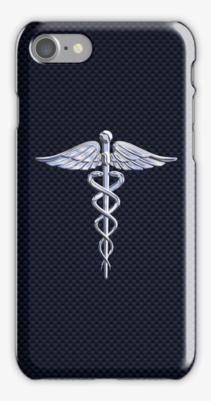 Chrome Like Medical Caduceus Snakes Iphone 7 Snap Case - Chrom Mag Caduceus-medizinisches Symbol Postkarte