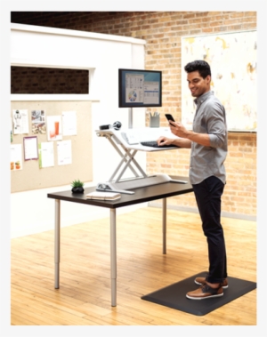 Take A Stand Against Sitting - Lotus Dx Sit Stand Workstation