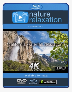 "california Waterfall Relaxation" 1 Hr Dynamic 4k Nature - 4k Resolution