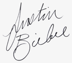 Discover Ideas About Justin Bieber - Justin Bieber Autografo Png