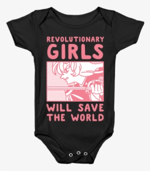 revolutionary girls will save the world baby onesy - weeaboo baby