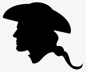 Us Revolutionary War Soldier - Side Of Face Silhouette