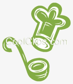 Chef's Hat And Ladle - Illustration