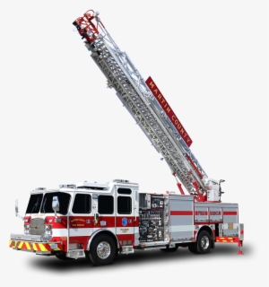 An Aerial Ladder That Steps Up To The Task - Fire Truck Aerial Ladder