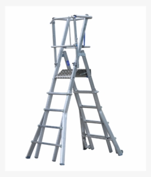 Podium Ladder Adjustable - Ladder