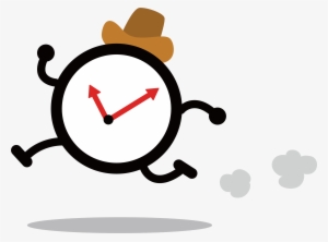Alarm Clock Clip Art - Clock Running Clipart