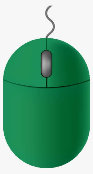 Mouse Icon Dark Green - Data