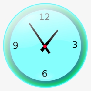 Clock Clipart 1pm - ساعة وقت