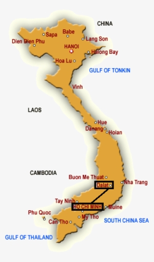 We Love Da Lat But People There Dont Know How To Converse - Map Of Vietnam Tourist Destinations