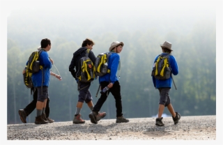 Boy Scouts Hiking - Scouts Hiking