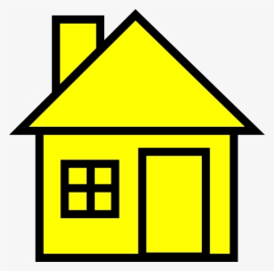Yellow House Clip Art - House Yellow Clip Art