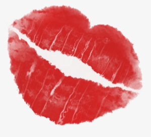 Kiss Clipart Puckered Lip - Lipstick Print Transparent Background