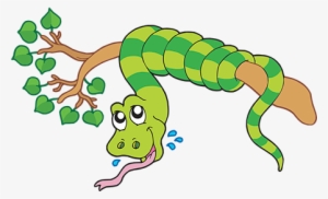 Python Clipart Big Snake - Snake Cartoon Png