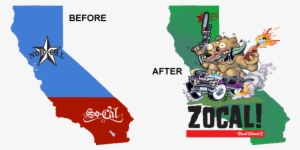 The Core Concept Was To Take The Inter State Rivalry - California Map