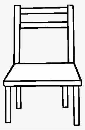 A Wooden Chair Coloring Page - Se Dibuja Una Silla
