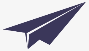 Blue Paper Plane Png Image - Paper Plane Png Logo