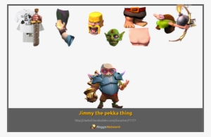 Jimmy The Pekka Thing Character Clash Of Clans Builder - Clash Of Clans