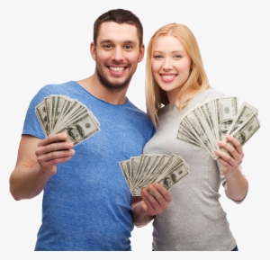 Couple Money Fan - Omg I Won! The Florida Lottery