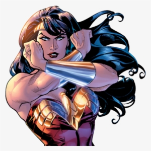 Cartoon Wonder Woman Render Png Png Images - Wonder Woman Cross Arms