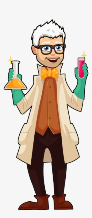 Mad Science And Kids Codes And Graphics Mad Science - Cartoon Characters With Lab Coats